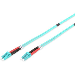 Digitus Fiber Optic Multimode Patch Cord, OM 3, LC / LC