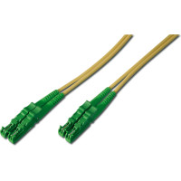 Digitus Fiber Optic Patch Cord, E2000 (8? APC) to E2000 (8? APC), Singlemode
