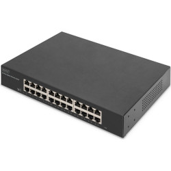 Digitus 24-port Gigabit switch, 19-inch, unmanaged