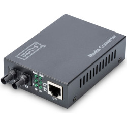 Digitus Fast Ethernet Media Converter, RJ45 / ST
