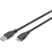 Digitus USB 3.0 connection cable, A/M - micro B/M