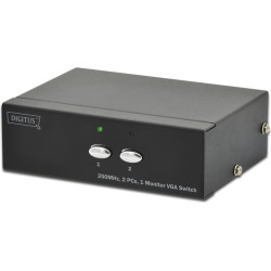 Digitus VGA Switch 2 PCs, 1 Monitor