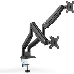 Digitus Universal Dual Monitor Mount with Gas Spring and Clamp Mount