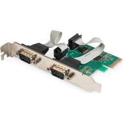 Digitus 2-Port Serial Interface Card, PCIe