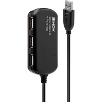 Lindy 12m USB 2.0 Active Extension Pro Hub