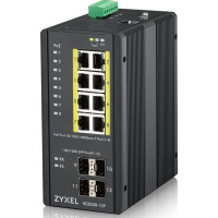 Zyxel Switch 12x GE RGS200-12P Managed  PoE Switch