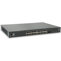 Level One LevelOne GTL-2891 tīkla pārslēgs Vadīts L3 Gigabit Ethernet (10/100/1000) Pelēks