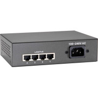 Level One LevelOne FEP-0511 tīkla pārslēgs Fast Ethernet (10/100) Power over Ethernet (PoE) Pelēks