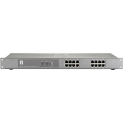 Level One LevelOne FEP-1612W150 tīkla pārslēgs Fast Ethernet (10/100) Power over Ethernet (PoE) Pelēks