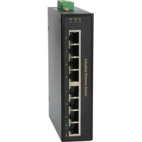 Level One LevelOne IFP-0801 tīkla pārslēgs Fast Ethernet (10/100) Power over Ethernet (PoE) Melns