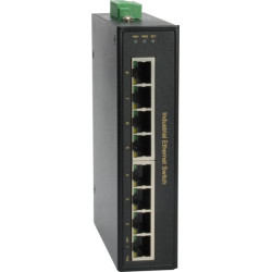 Level One LevelOne IFP-0801 tīkla pārslēgs Fast Ethernet (10/100) Power over Ethernet (PoE) Melns