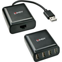 Lindy 60m 4 Port USB 2.0 Cat.6 Extender