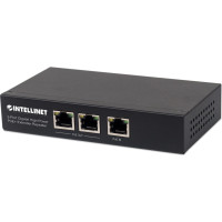 Intellinet 561266 tīkla pārslēgs Nepārvaldīts Gigabit Ethernet (10/100/1000) Power over Ethernet (PoE) Melns