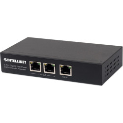 Intellinet 561266 tīkla pārslēgs Nepārvaldīts Gigabit Ethernet (10/100/1000) Power over Ethernet (PoE) Melns
