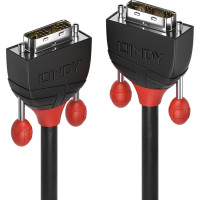 Lindy 5m DVI-D Single Link Cable, Black Line