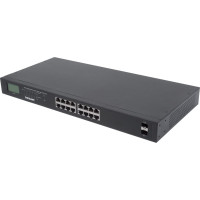 Intellinet 561259 tīkla pārslēgs Nepārvaldīts Gigabit Ethernet (10/100/1000) Power over Ethernet (PoE) Melns