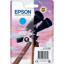 Epson 502 tintes kārtridžs 1 pcs Oriģināls Standarta produktivitāte Tirkīzzils