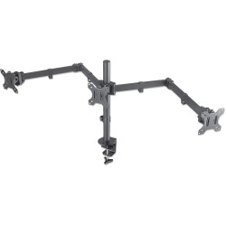 Manhattan 461658 monitora stiprinājums un statīvs 68,6 cm (27") Galds Melns