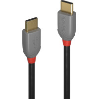 Lindy USB 2.0 Kabel Typ C/C Anthra Line M/M 0.5m