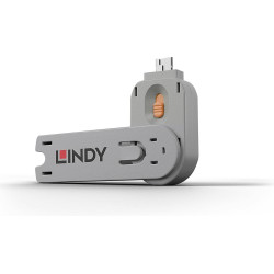 Lindy USB Type A Port Blocker Key, Orange