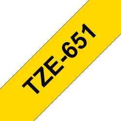 Brother TZE-651 marķēšanas lenta
