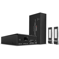 Lindy 300m Fibre Optic DisplayPort 1.2 & USB KVM Extender