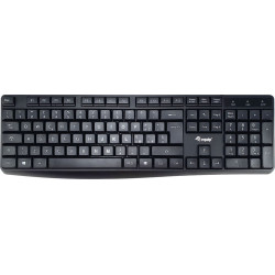 Equip Kabelgebundene USB   Keyboard        schwarz, italieni