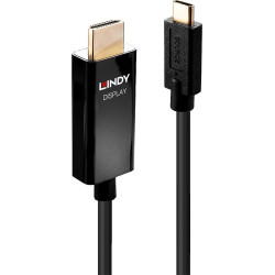 Lindy 3m USB Type C to HDMI 4K60 Adapter Cable with HDR