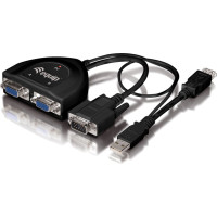 Equip 332521 video sadalītājs VGA 2x VGA