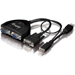 Equip Splitter 2-Port VGA 450MHz schwarz