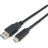 Equip USB Kabel 3.2 A -> C       St/St  2.00m 3A/20V      sw