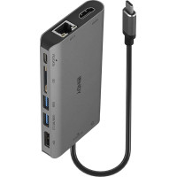 Lindy DST-Mini XT USB-C Mini Dock 4K HDMI&DP PD 3.0 100W