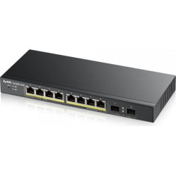 Zyxel GS1900-8HP v3 PoE Vadīts L2 Gigabit Ethernet (10/100/1000) Power over Ethernet (PoE) Melns