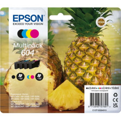 Epson 604 tintes kārtridžs 4 pcs Oriģināls Standarta produktivitāte Melns, Tirkīzzils, Fuksīns, Dzeltens