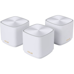Asus ZenWiFi XD5 (W-3-PK) Divkāršā frekvenču josla (2.4 GHz / 5 GHz) Wi-Fi 6 (802.11ax) Balts 2 Iekšējs