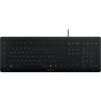 Cherry Stream tastatūra Universāls USB QWERTZ Vācu Melns
