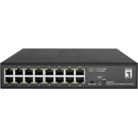 Level One LevelOne GES-2216 tīkla pārslēgs Vadīts L2 Gigabit Ethernet (10/100/1000) Melns