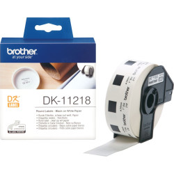 Brother DK-11218 printera etiķete Balts