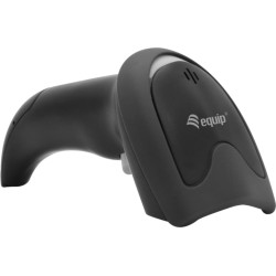 Equip Barcode Handscanner 2D Laser Kabel USB 1D2D    schwarz