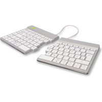 R-Go Tools RGOSBDEWLWH tastatūra Birojs Bluetooth sistēma QWERTZ Vācu Balts