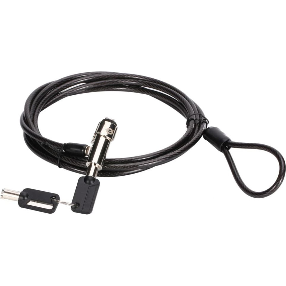 Conceptronic CUSTODIO02BN kabeļu slēdzene Melns 1,8 m