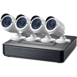 Level One LevelOne CCTV  8-Kanal         Fix  Out H.265 IR 4xCam inkl.