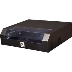 Equip ESF-05-B statnis 2U/3U Pie sienas stiprināms statīvs Melns