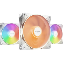 Be Quiet! LIGHT WINGS LX 120mm PWM High Speed 3-Pack White Datora korpusam Ventilators 12 cm Balts 3 pcs
