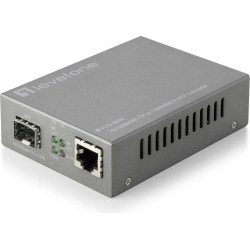 Level One LevelOne FVS-3800 tīlkla mediju pārveidotājs 100 Mbit/s Pelēks