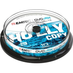 DVD+RW 4,7GB 4X CB (10)