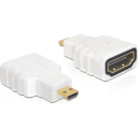 Delock Adapter High Speed HDMI - micro D male to A female