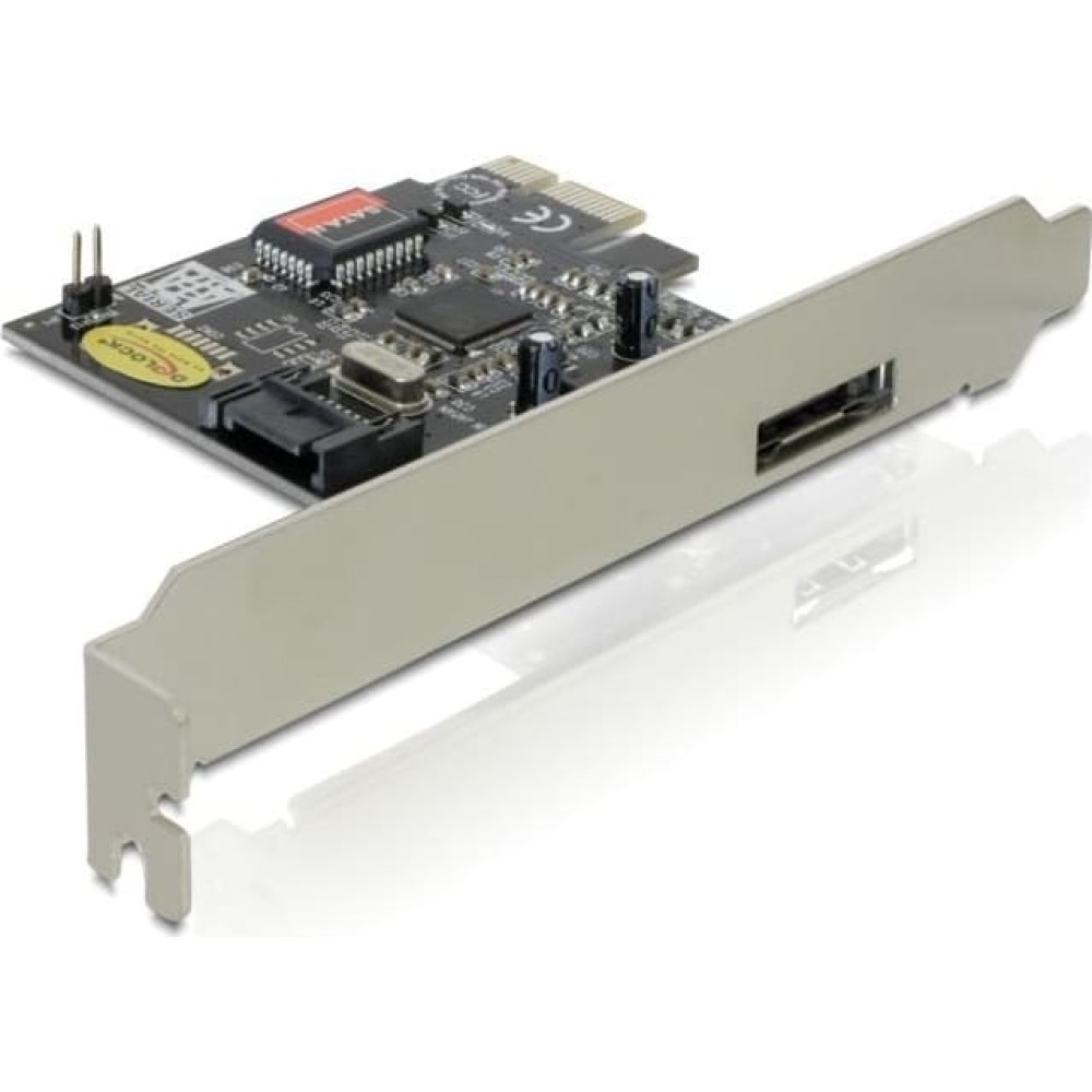 PCIe SATA 3Gb/s eSATA int/ext, Delock