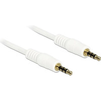 Delock Cable Stereo Jack 3.5 mm 4 pin male > male 0.5 m