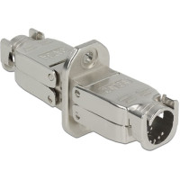 Delock Coupler for network cable Cat.6A STP toolfree for installation